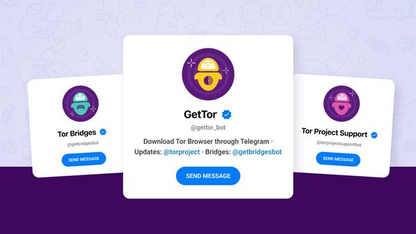 پروژه Tor روی تلگرام